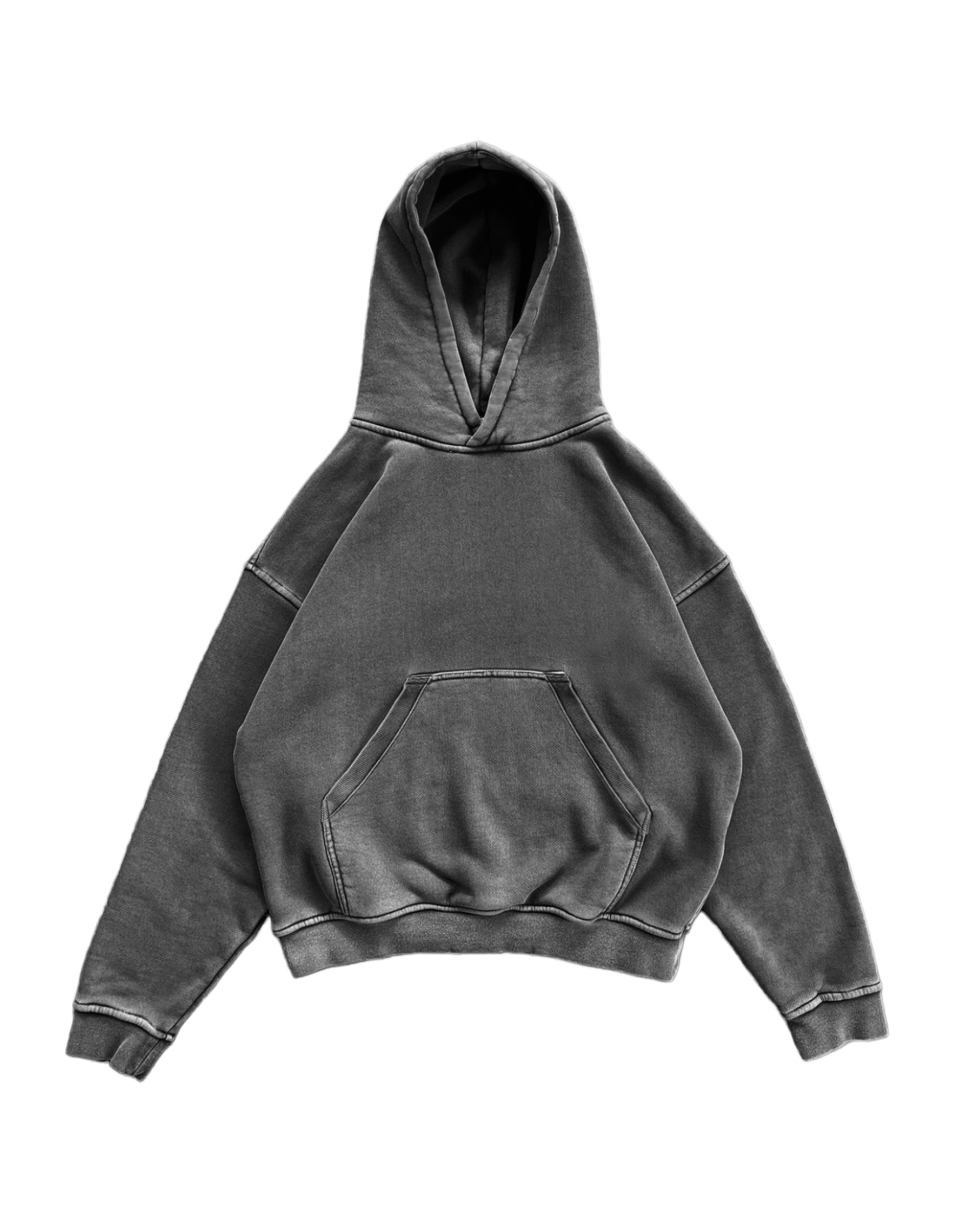 Blank Heavy Hoodie [Faded Black]