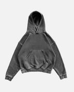 Heavy Hoodie Washed Black