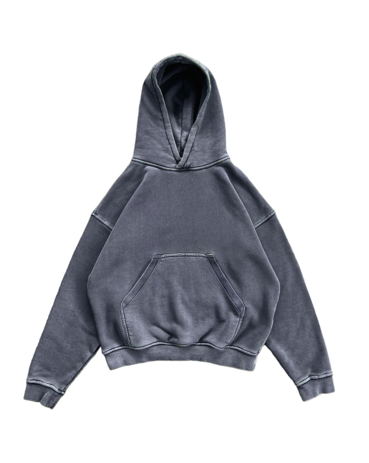 Blank Heavy Hoodie [Faded Blue]